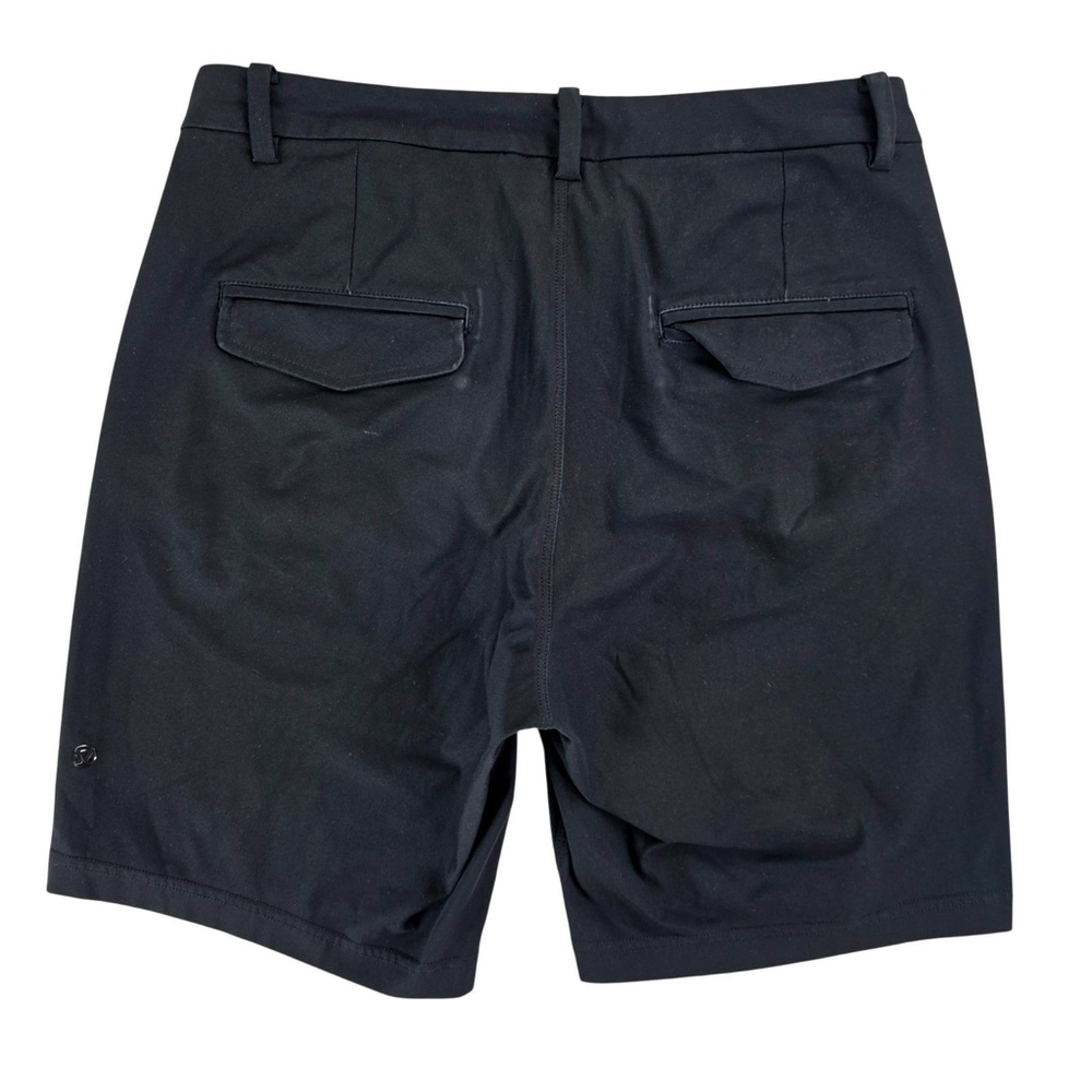 Lululemon ABC Short 9 Black Warpstreme Slim Fit Mens 32 Performance Golf Casual - Picture 2 of 9